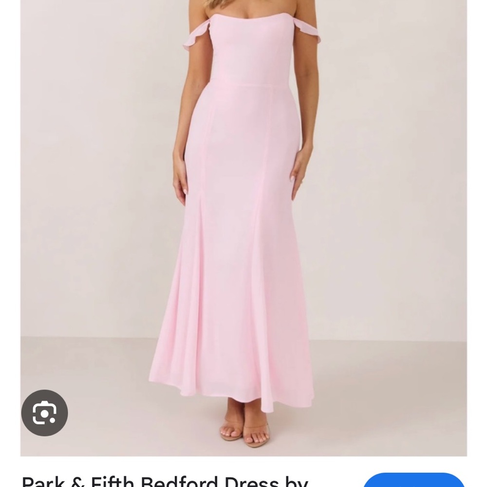 Park & Fifth Women's Pink Off-Shoulder Dress - Bedford Peony